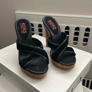Kors, Michael Kors, sandals size 8 platforms